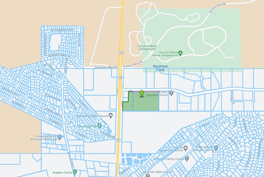 201 E Tyler Pky, Payson, AZ for lease - Plat Map - Image 3 of 3