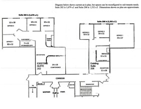 4915 St. Elmo Ave, Bethesda, MD for lease Floor Plan- Image 1 of 2