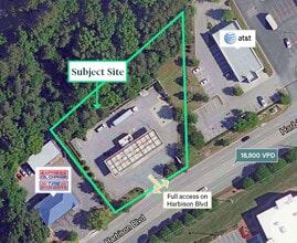 235 Harbison blvd, Columbia, SC - Aerial map view