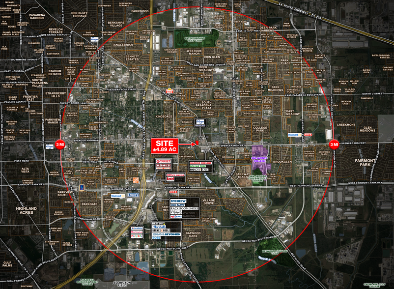 6507 Spencer Hwy, Pasadena, TX for sale - Aerial - Image 3 of 4