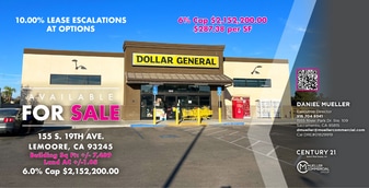 155 S 19th Ave, Lemoore CA - NNN Property