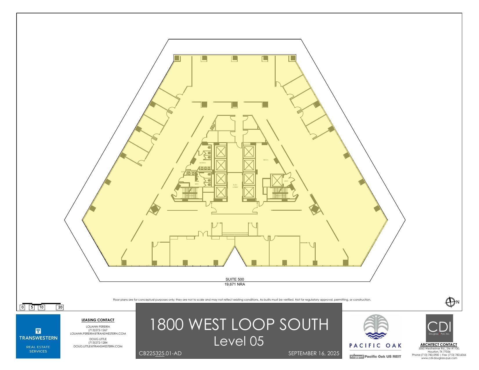 1800 West Loop S, Houston, TX for lease Floor Plan- Image 1 of 1