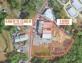 1-3 Acre Outdoor Storage/Yard Space - Warehouse