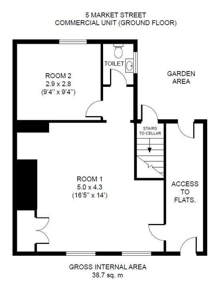 5 Market St, Ludlow for lease - Floor Plan - Image 3 of 3