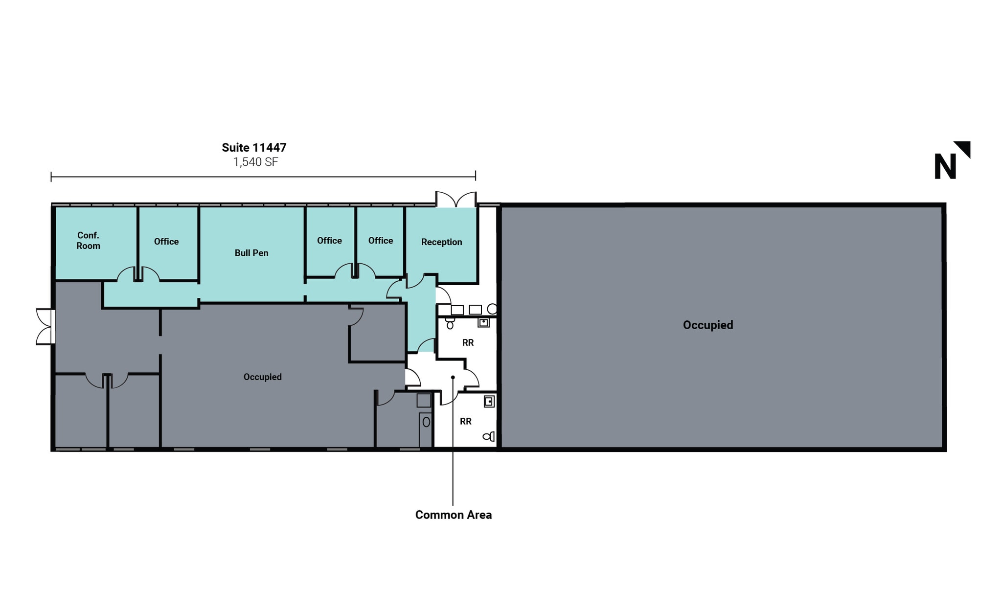 11411-11415 Overlook Dr, Fishers, IN for lease Floor Plan- Image 1 of 1