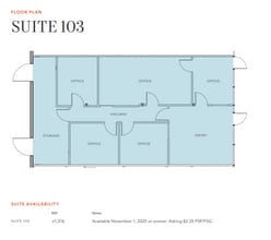 16742 Gothard St, Huntington Beach, CA for lease Floor Plan- Image 1 of 1
