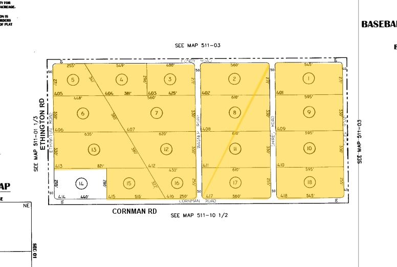 NE I-8 & Ethington Rd, Casa Grande, AZ for sale - Plat Map - Image 3 of 3