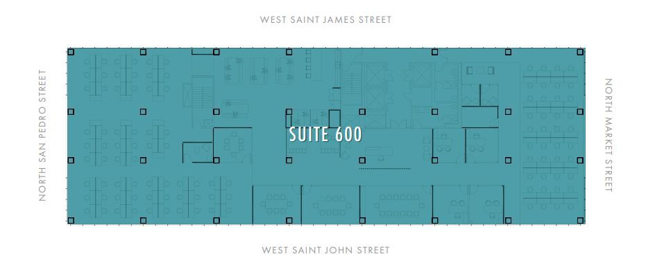 111 W Saint John St, San Jose, CA for lease Floor Plan- Image 1 of 4