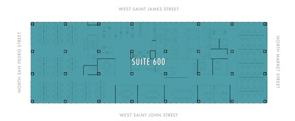 111 W Saint John St, San Jose, CA for lease Floor Plan- Image 1 of 4