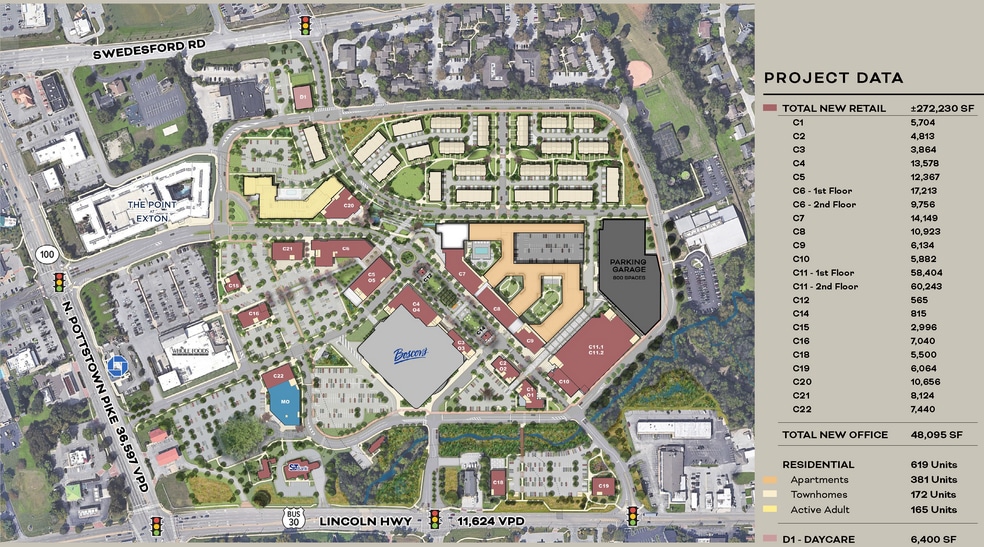 260 Exton Pky, Exton, PA for lease - Site Plan - Image 2 of 11