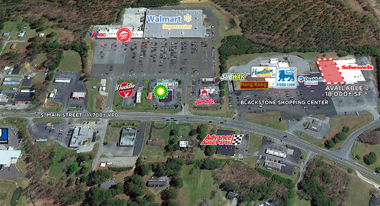 1551 S Main St, Blackstone, VA for lease - Primary Photo - Image 1 of 2