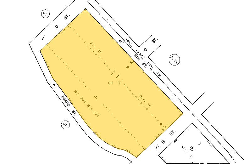 301 9th St, Modesto, CA for lease - Plat Map - Image 2 of 33