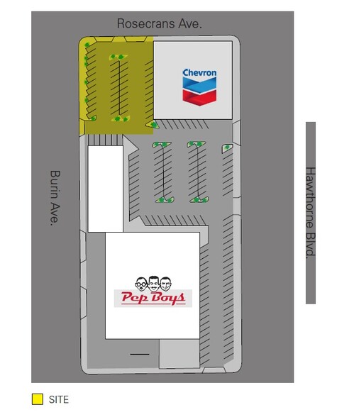 14400 Burin Ave, Lawndale, CA for lease - Site Plan - Image 3 of 4