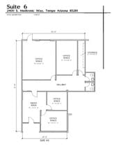 2400 W Medtronic Way, Tempe, AZ for lease Floor Plan- Image 1 of 1