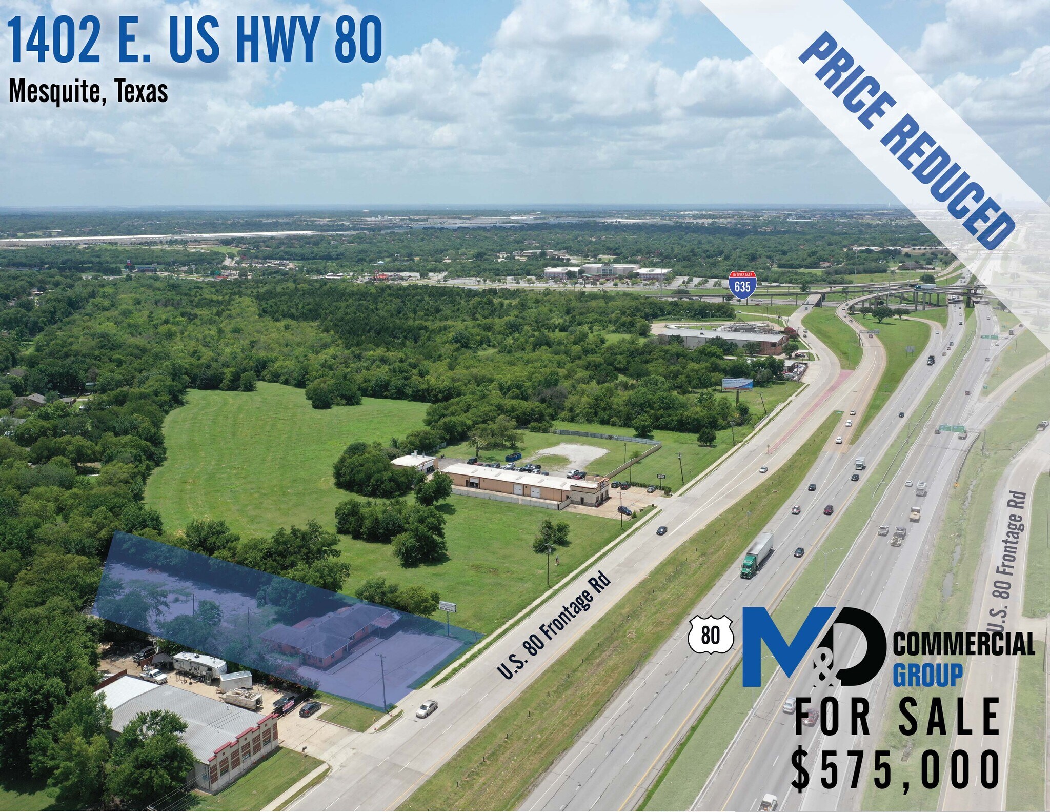 1402 W US Highway 80, Mesquite, TX for sale Building Photo- Image 1 of 1