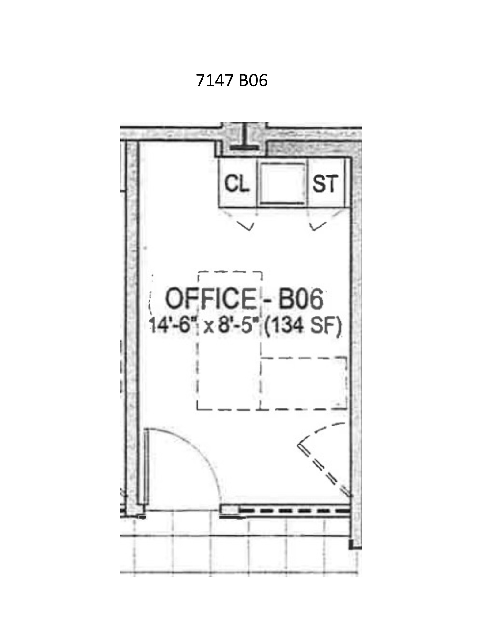 7137-7161 E Rancho Vista Dr, Scottsdale, AZ for lease Site Plan- Image 1 of 1