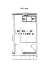 7137-7161 E Rancho Vista Dr, Scottsdale, AZ for lease Site Plan- Image 1 of 1