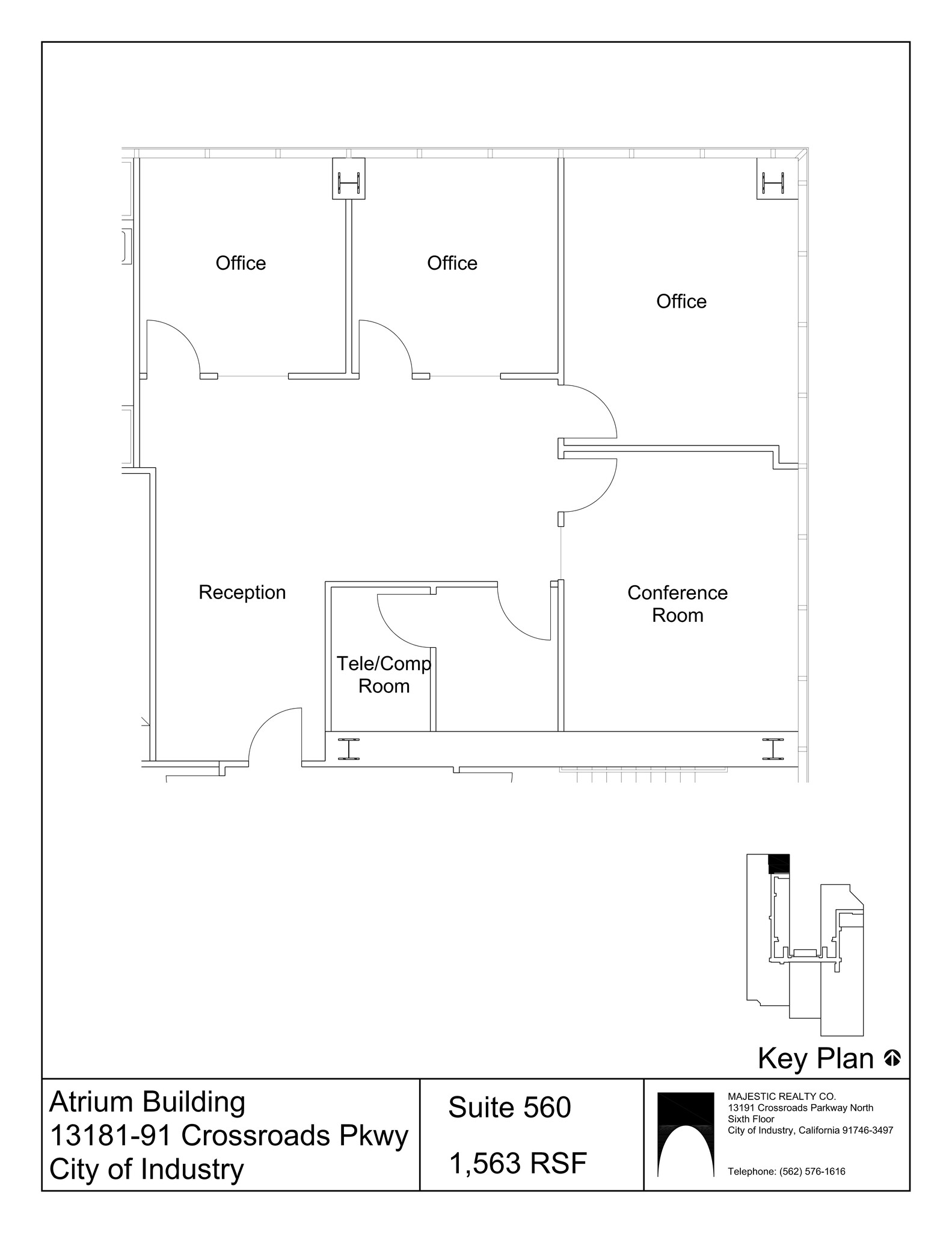 13181-13191 Crossroads Pky N, City Of Industry, CA for lease Site Plan- Image 1 of 1