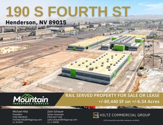 More details for Mountain Industrial Facility – Industrial for Sale, Henderson, NV