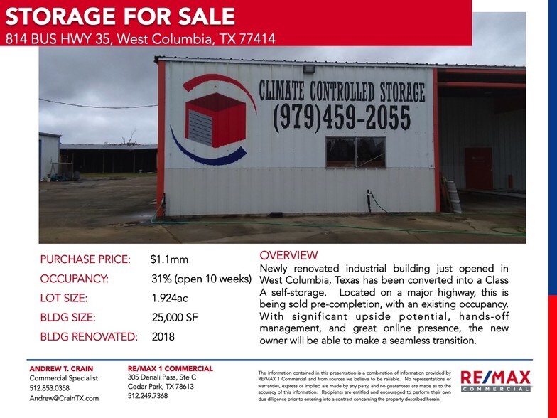 814 S 17th St, West Columbia, TX for sale - Building Photo - Image 1 of 1