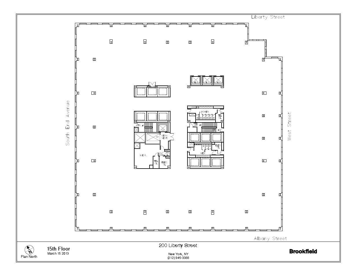 200 Liberty St, New York, NY for lease Floor Plan- Image 1 of 1