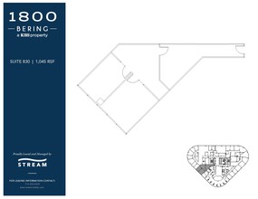 1800 Bering Dr, Houston, TX for lease Floor Plan- Image 1 of 1