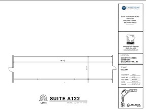 4818-4978 N Adams Rd, Oakland Township, MI for lease Floor Plan- Image 2 of 2