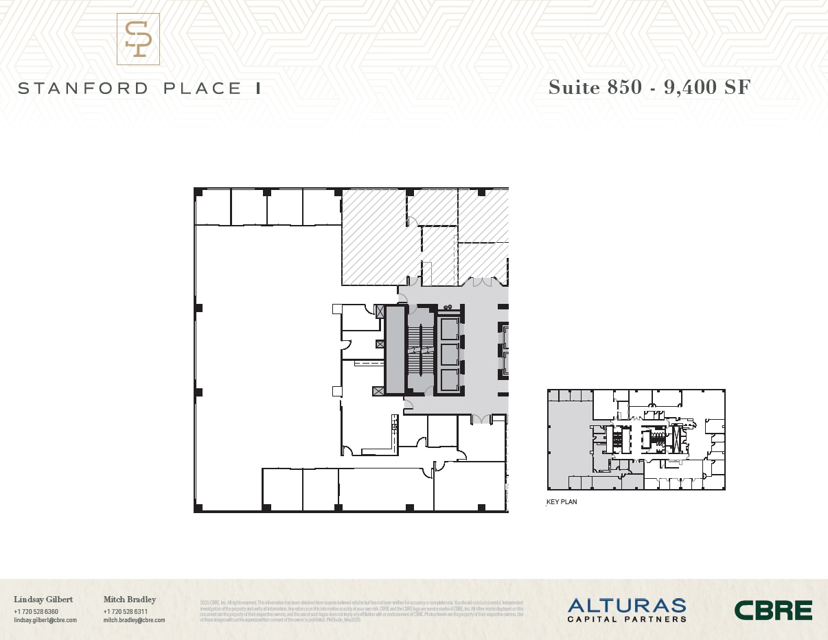 8055 E Tufts Ave, Denver, CO for lease Floor Plan- Image 1 of 1