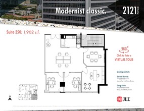 2121 Ponce de Leon Blvd, Coral Gables, FL for lease Site Plan- Image 1 of 1