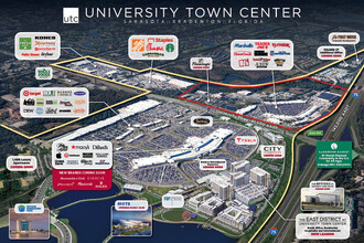 8212-8212 Tourist Center Dr, Bradenton, FL - aerial  map view - Image1