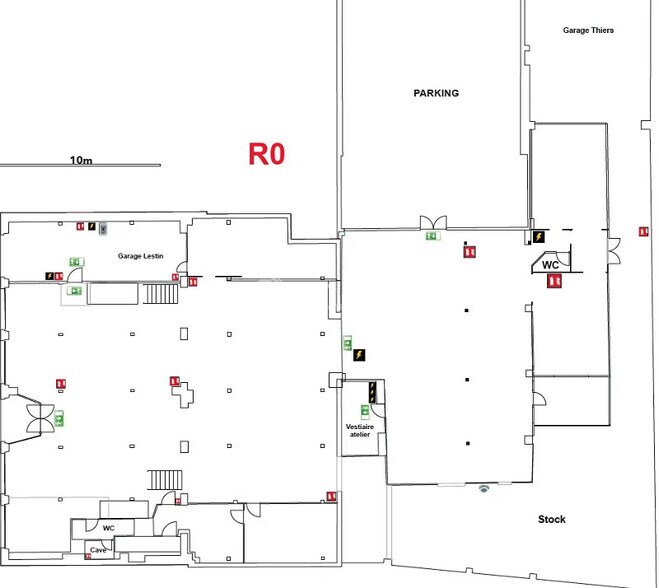 Retail in Périgueux for sale - Floor Plan - Image 2 of 3