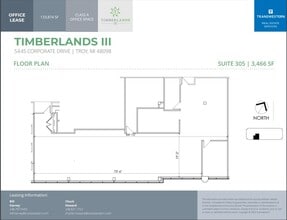 5445 Corporate Dr, Troy, MI for sale Floor Plan- Image 1 of 2