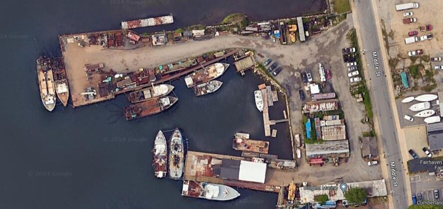 50 Middle St, Fairhaven, MA for sale Aerial- Image 1 of 1