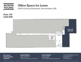 20410 Century Blvd, Germantown, MD for lease Floor Plan- Image 1 of 1