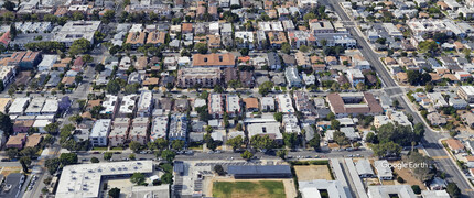 430 Milford St, Glendale, CA - aerial  map view