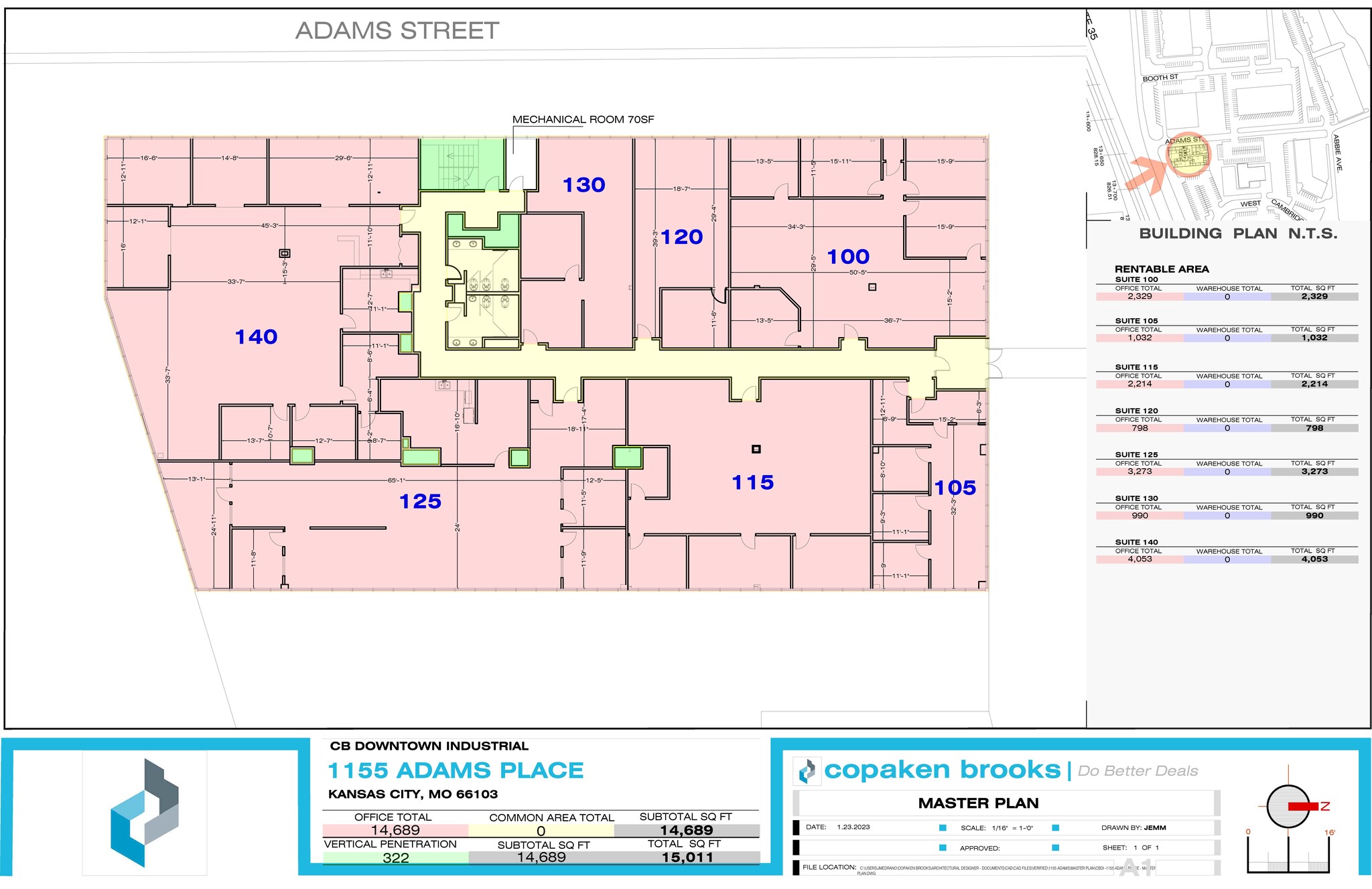 1155-1220 Adams St, Kansas City, KS for lease Floor Plan- Image 1 of 1