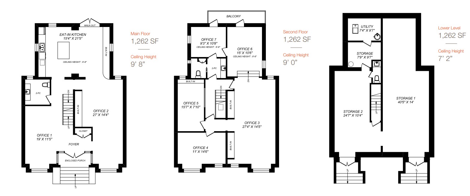 283-285 Macpherson Ave, Toronto, ON for sale Floor Plan- Image 1 of 2