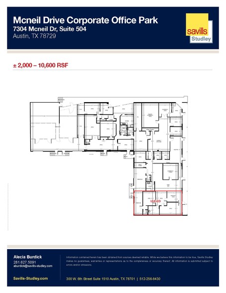 7304 McNeil Dr, Austin, TX for sale - Floor Plan - Image 1 of 1