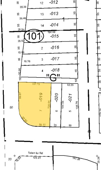 4019 Saint Charles Rd, Bellwood, IL for lease - Plat Map - Image 2 of 2