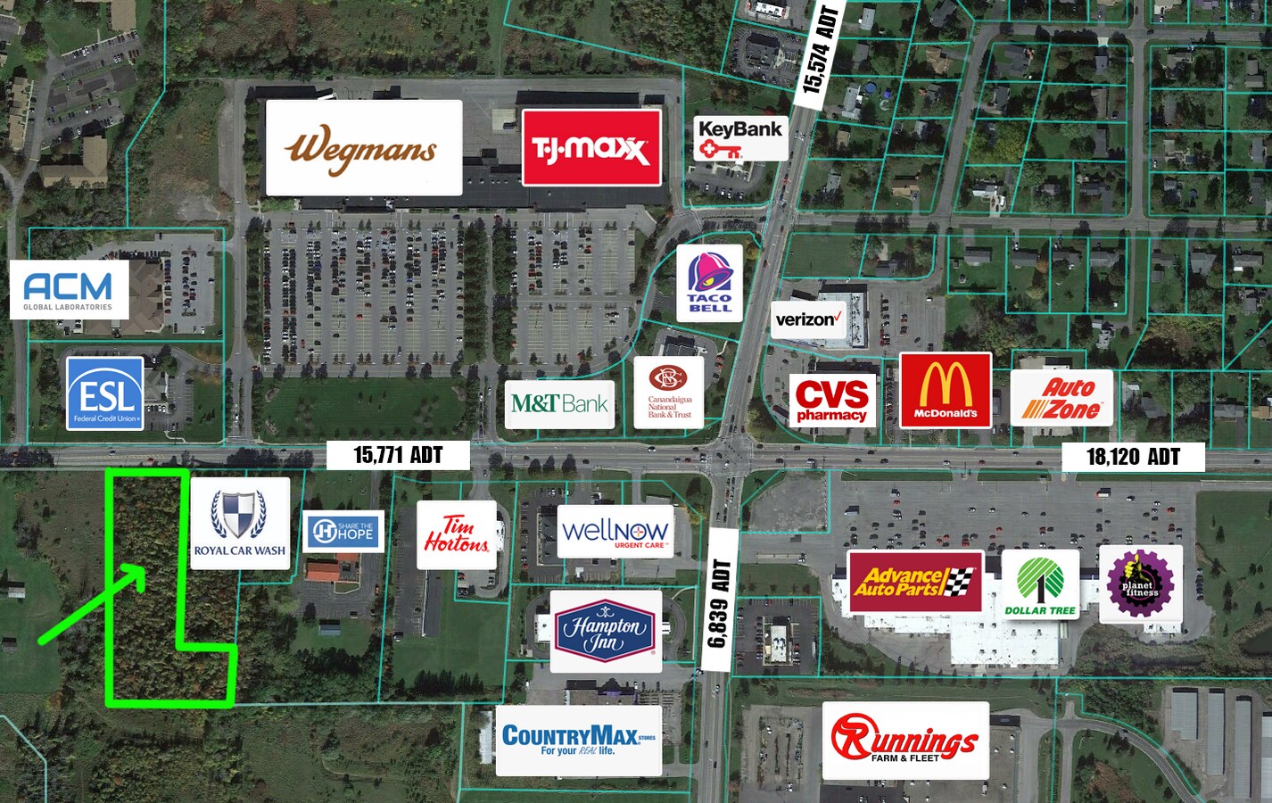 6625 4th Section Rd, Brockport, NY 14420 Land for Sale