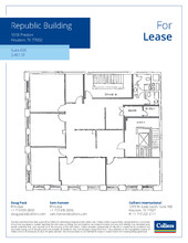 1018 Preston St, Houston, TX for lease Floor Plan- Image 1 of 1