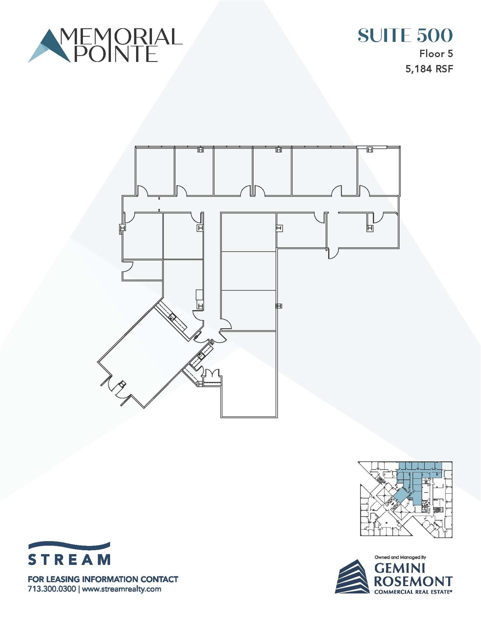 11767 Katy Fwy, Houston, TX for lease Floor Plan- Image 1 of 2