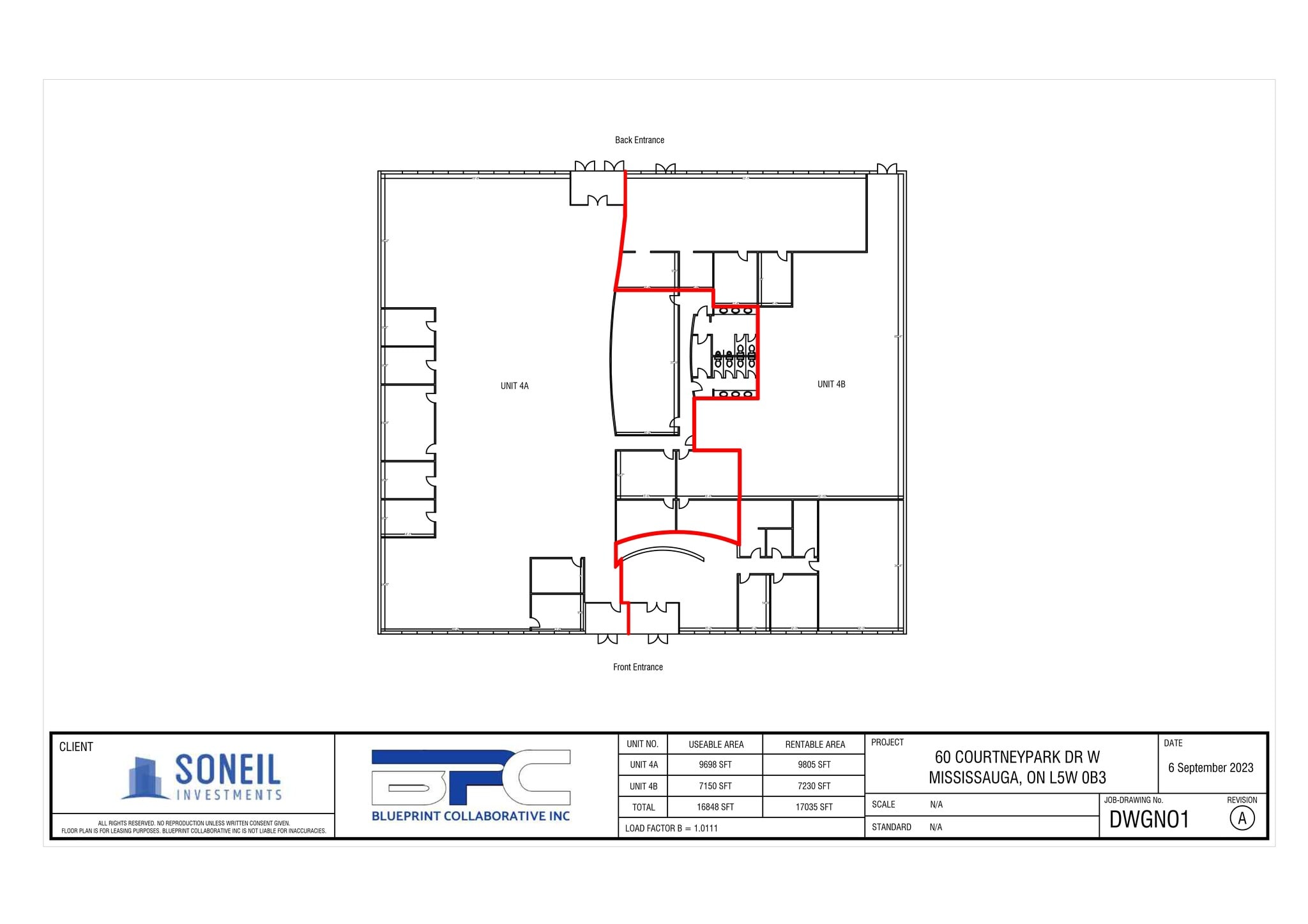 60 Courtneypark Dr W, Mississauga, ON for lease Site Plan- Image 1 of 11