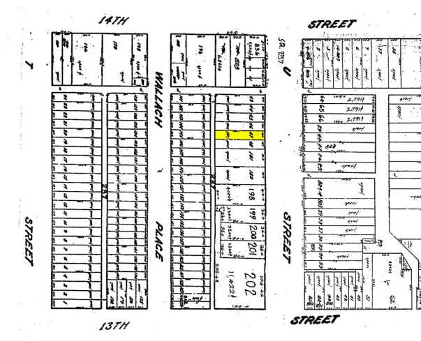 1336 U St NW, Washington, DC for lease - Plat Map - Image 2 of 15