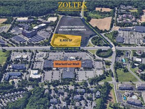 Route 1 & Carnegie Center Dr, West Windsor, NJ for lease Aerial- Image 2 of 3