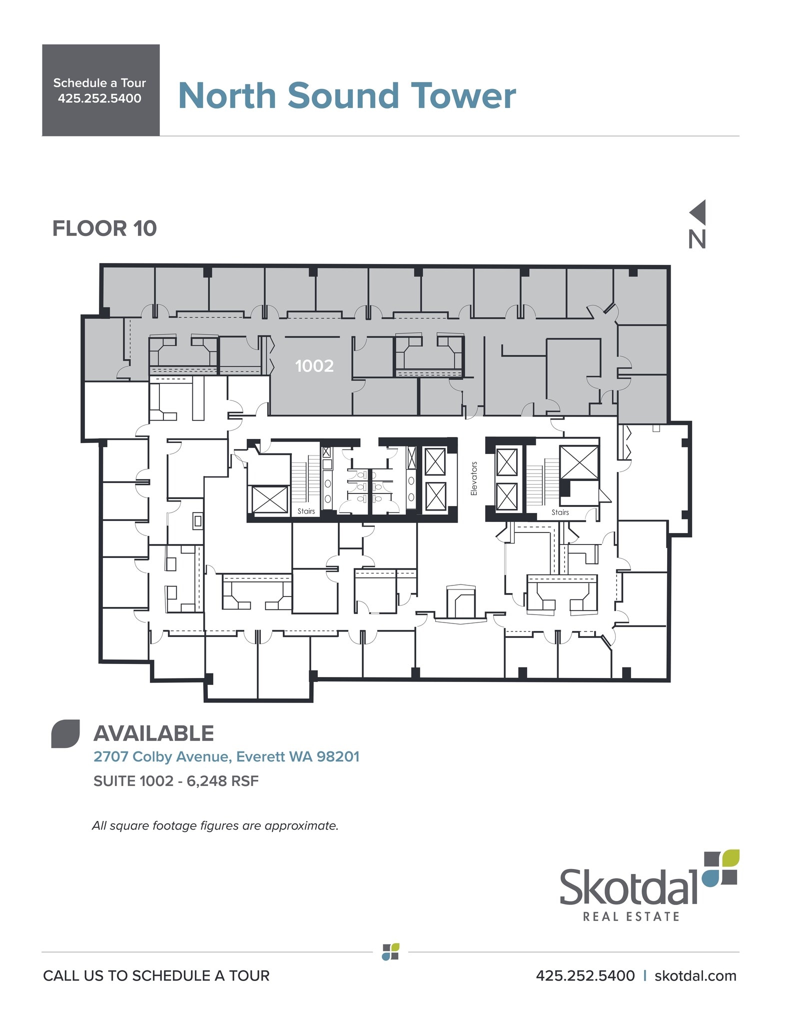 2707 Colby Ave, Everett, WA for lease Site Plan- Image 1 of 1