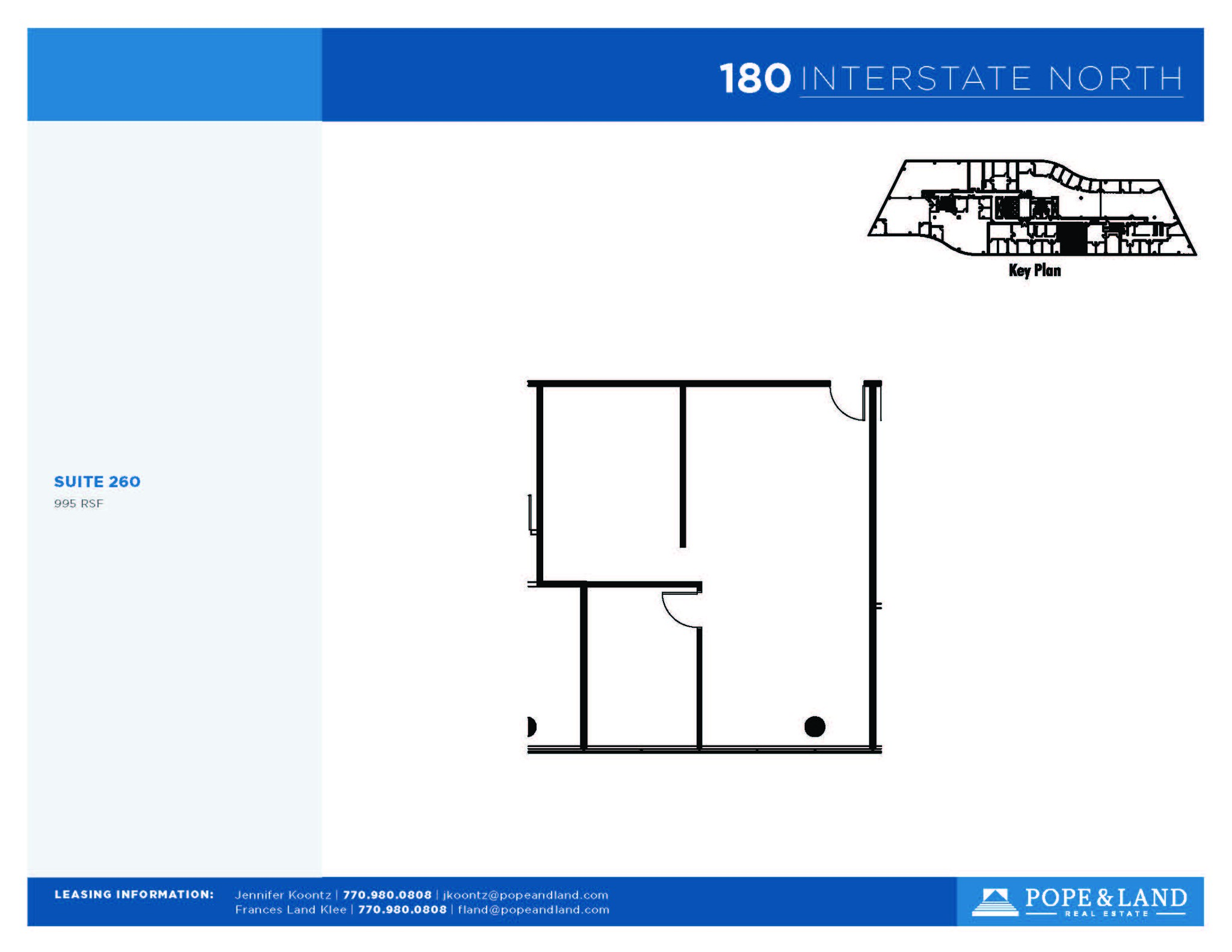 180 Interstate N Pky SE, Atlanta, GA for lease Floor Plan- Image 1 of 2