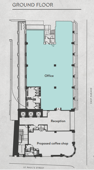 1 East Parade, Leeds for lease - Floor Plan - Image 2 of 7