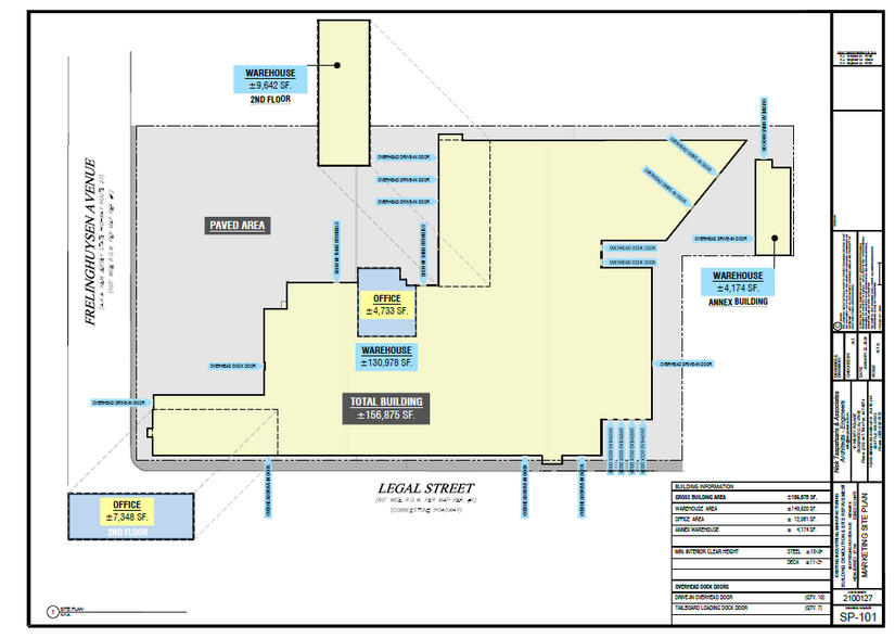 480 Frelinghuysen Ave, Newark, NJ for lease - Typical Floor Plan - Image 3 of 3