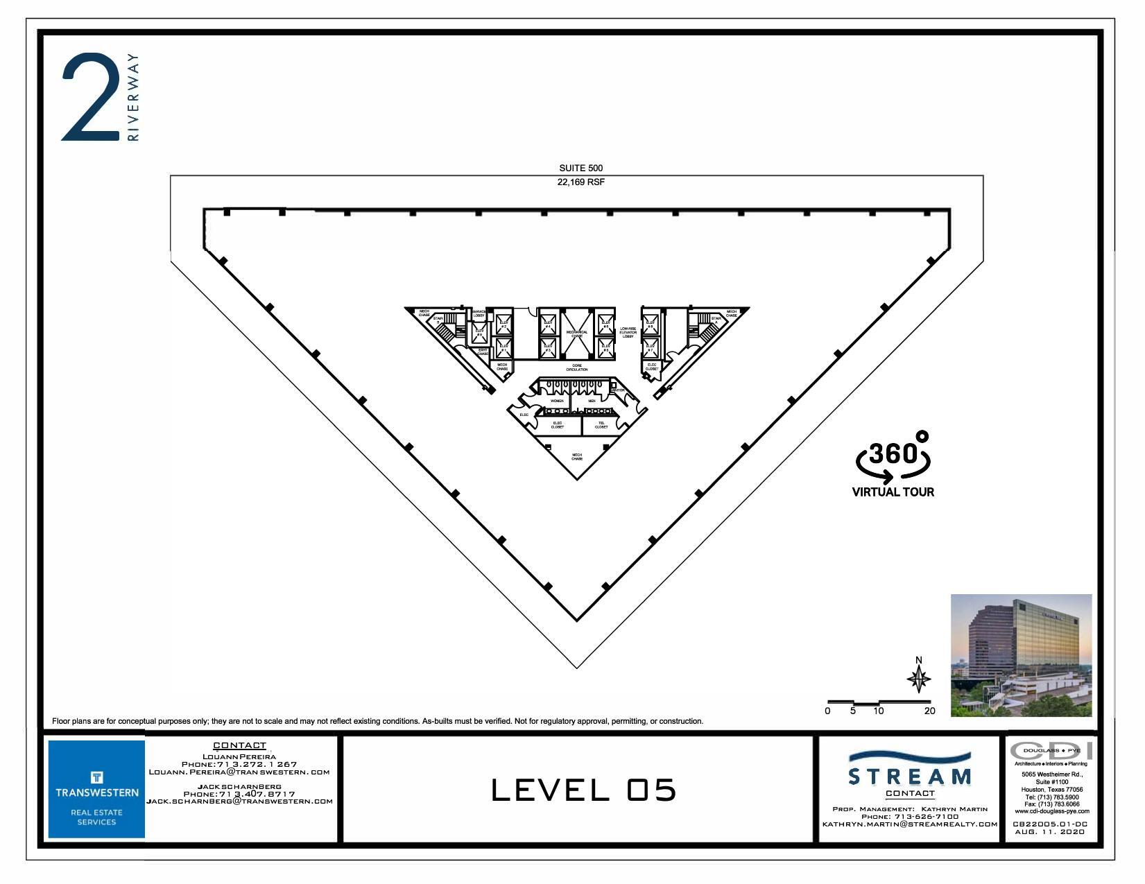 2 Riverway, Houston, TX for lease Floor Plan- Image 1 of 1